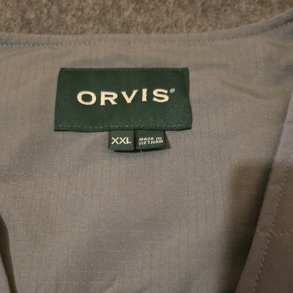 Orvis Clay Shooting Vest Size XXL In Gray - Picture 3 of 10